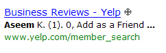 yahoo member directory not