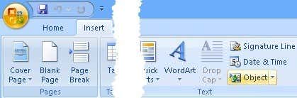 How to Insert a PDF File into a Word Document