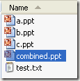 joined powerpoint files