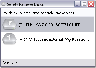 eject usb device
