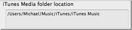 itunes location