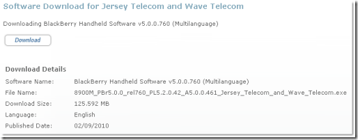 Unsupported OS 5 Download (not from my carrier). 