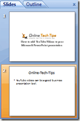 PowerPoint Slides View