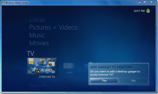 Windows Media Center