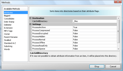 methods window