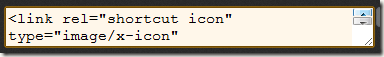 favicon code