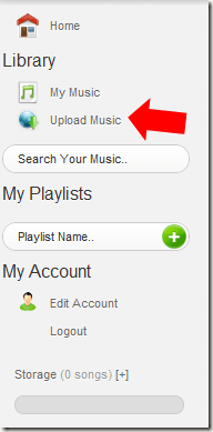 upload music