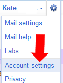 gmail settings