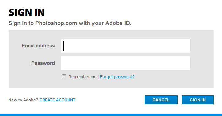 adobe photoshop download and login