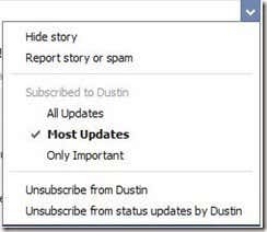 Facebook Unsubscribe