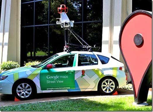 Google Maps Steet Car