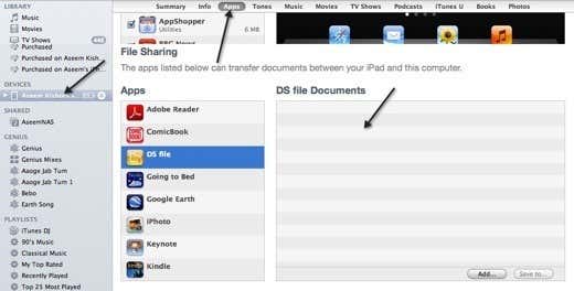 ipad file transfer