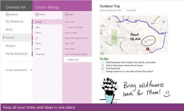 onenote mx