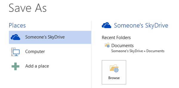 save to skydrive