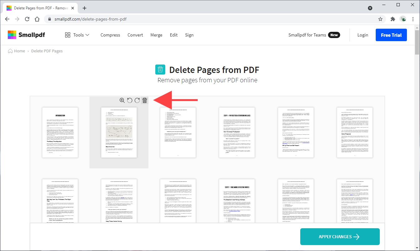 How To Delete Individual Pages From A Pdf File