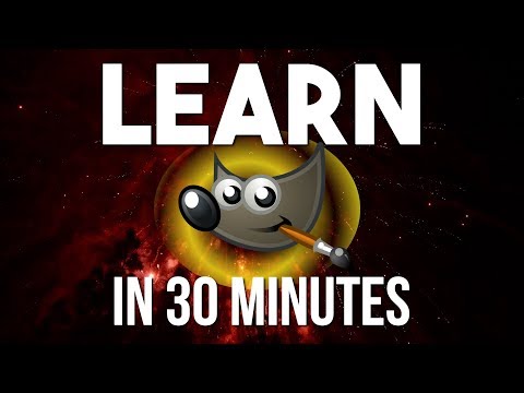 LEARN GIMP IN 30 MINUTES | Complete Tutorial for Beginners