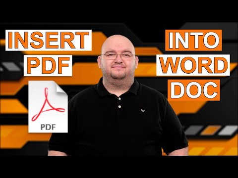 How to Insert a PDF File into a Word Document - 85