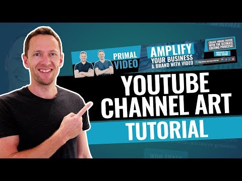 How To Make YouTube Channel Art - 32