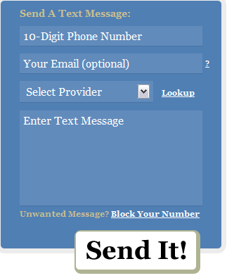 Send Free Text Messages to Cell Phones from Your PC - 90