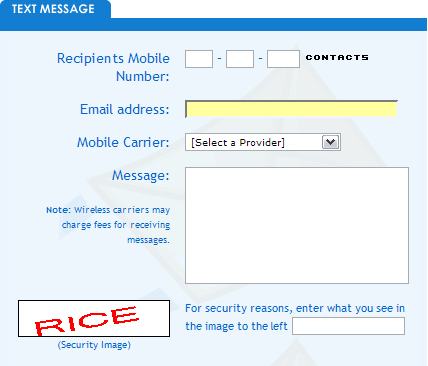 Send Free Text Messages to Cell Phones from Your PC - 3