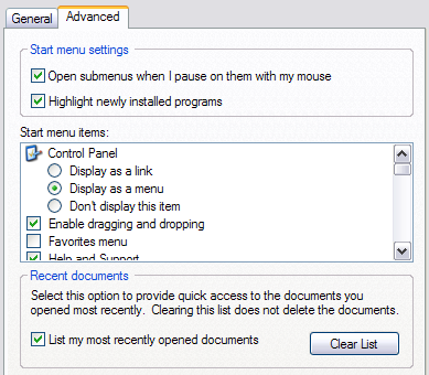 How to Clear or Delete My Recent Documents in Windows - 64