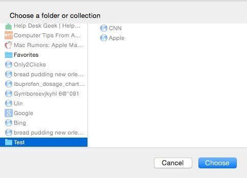 choose tabs folder - choose tabs folder