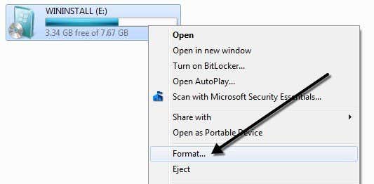 How to Format USB Drive and Memory Stick with NTFS - 20