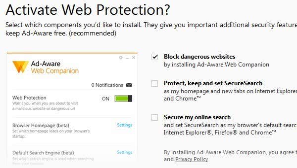 ad aware web protection - ad aware web protection