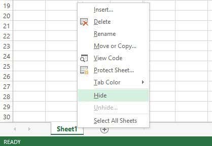 can i protect excel for mac while still can hide columns