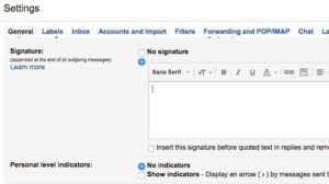 How to Use HTML Signatures in Gmail, Hotmail, Yahoo