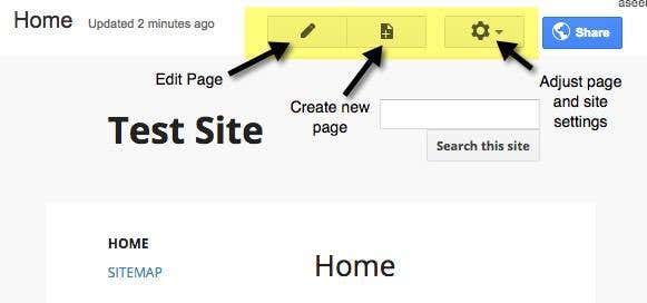 google sites home - google sites home