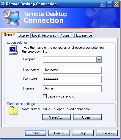 visionapp remote desktop ctrl-alt-del