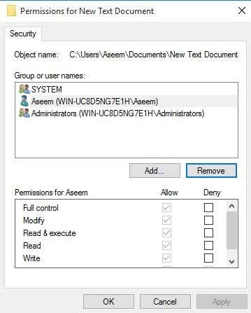 How to Set File and Folder Permissions in Windows - 47