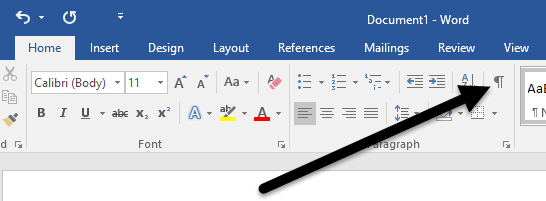 How Do I Turn Off The Paragraph Symbol In Microsoft Word Lightningluli