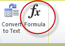 Create and Use Formulas in Tables in Word 2010