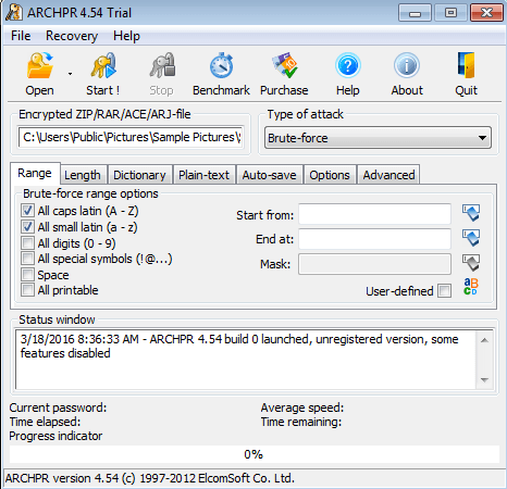 passcode for zip file mac