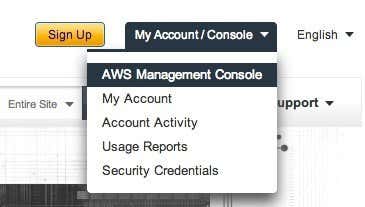 Aws console