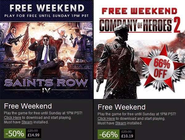 Steam Free Weekend gives you 10 games to play from today - PC