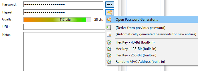 Setting
Up KeePass For The First Time image 12