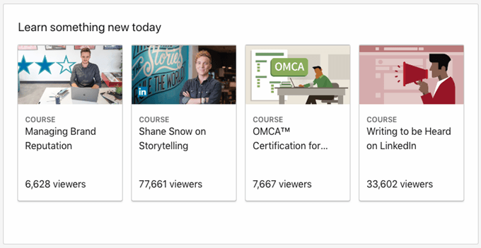 LinkedIn Career image 3 - LI learning