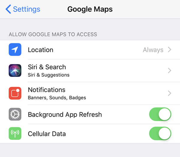 Use Google Location Sharing to Keep Track of Loved Ones image 8 - google maps settings
