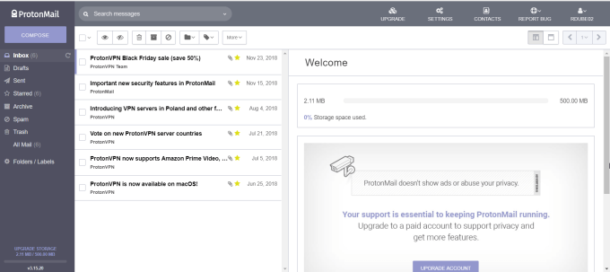 create new protonmail account