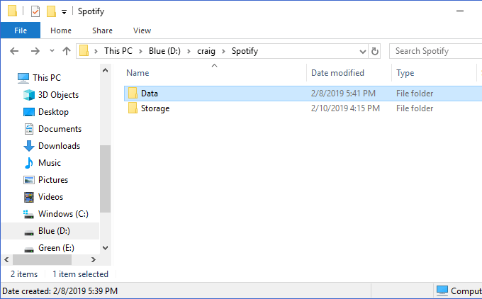 How To Change The Location Of Spotify S Local Storage In Windows ...