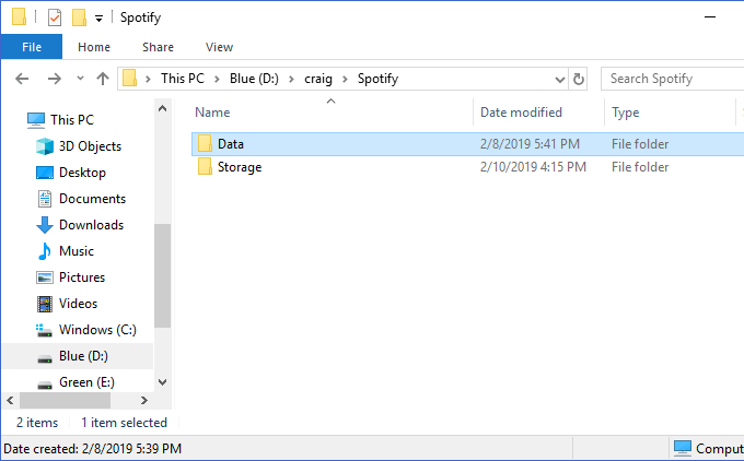 How to Change the Location of Spotify s Local Storage in Windows - 6