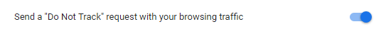 How Can I Avoid Tracking Cookies? image - chrome-do-not-track