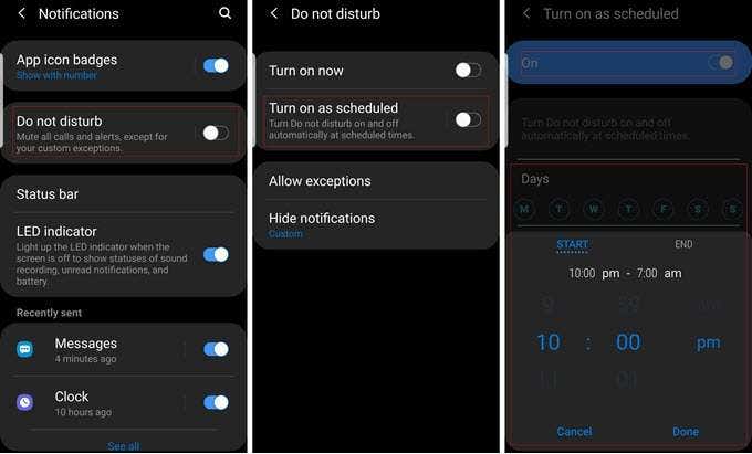 How to Configure Do Not Disturb Settings on Android - 35