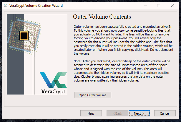 How To Add a Hidden Area Inside An Encrypted VeraCrypt Volume - 48