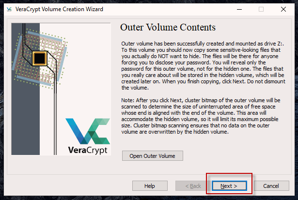 How To Add a Hidden Area Inside An Encrypted VeraCrypt Volume image 15