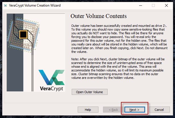 How To Add a Hidden Area Inside An Encrypted VeraCrypt Volume - 48