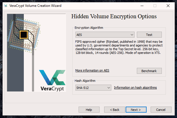 veracrypt delete volume